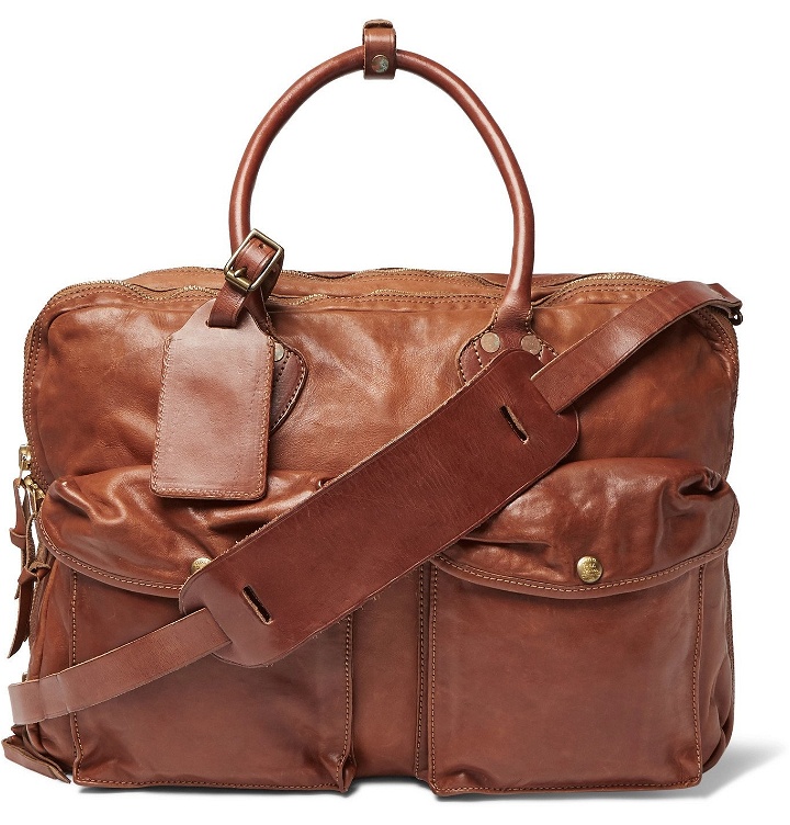 Photo: RRL - Leather Holdall - Brown