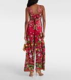 Camilla Printed silk jumpsuit