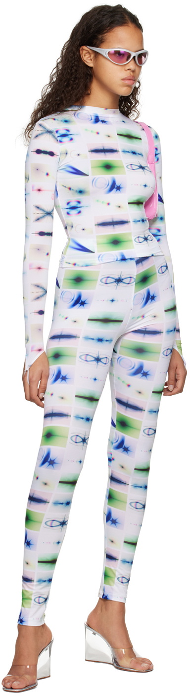 Maisie Wilen White Body Shop Long Sleeve T-Shirt