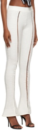 DIDU White Flarry Trousers