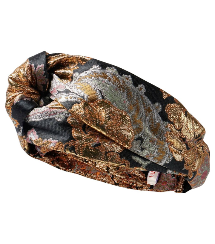 Photo: Valentino Jacquard lamé headband