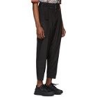 3.1 Phillip Lim Black Cropped Belted Trousers