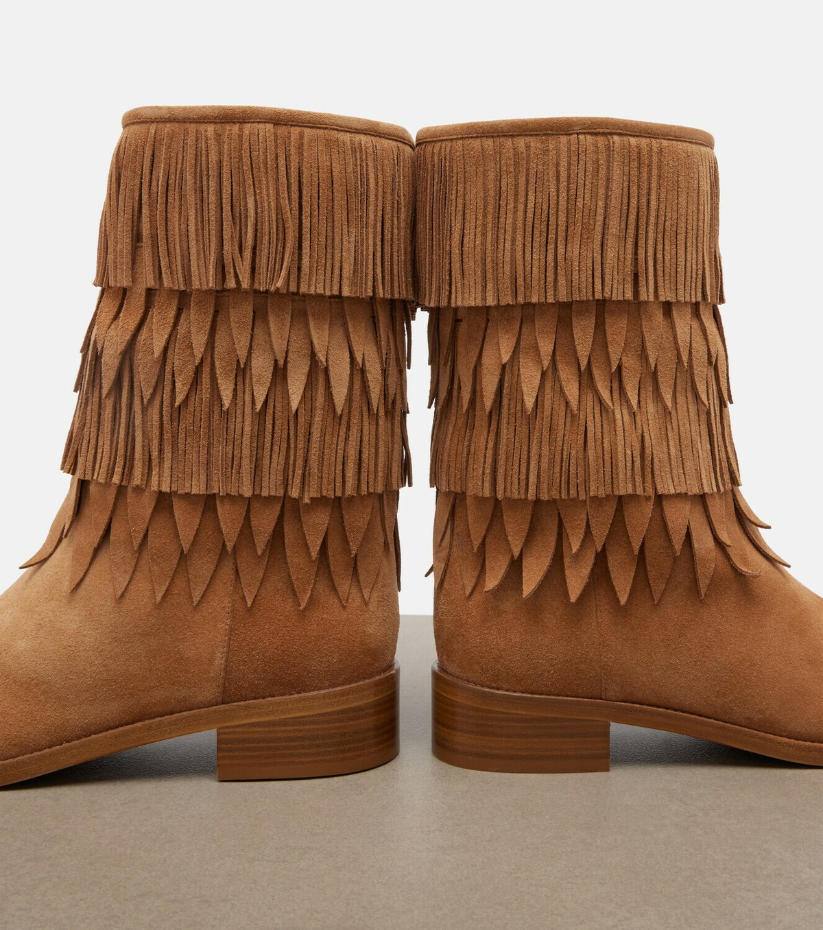 Aquazzura Maverick fringed suede boots