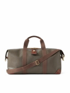 Mulberry - Heritage Medium Clipper Leather-Trimmed Scotchgrain Weekend Bag