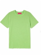 The Elder Statesman - Cotton and Cashmere-Blend Jersey T-Shirt - Green