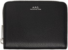 A.P.C. Black Emmanuel Compact Wallet