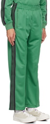 NEEDLES Green Drawstring Track Pants