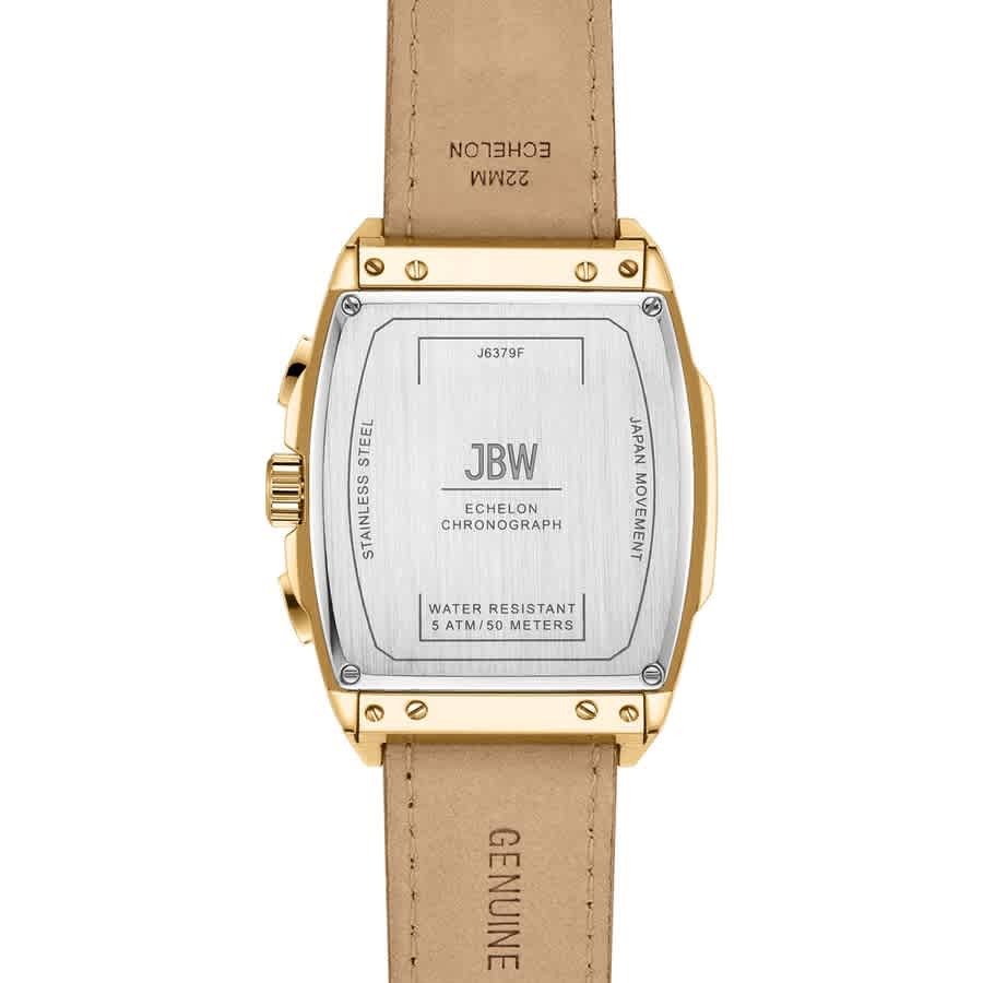 JBW Echelon Chronograph Quartz Gold Dial Mens Watch J6379F