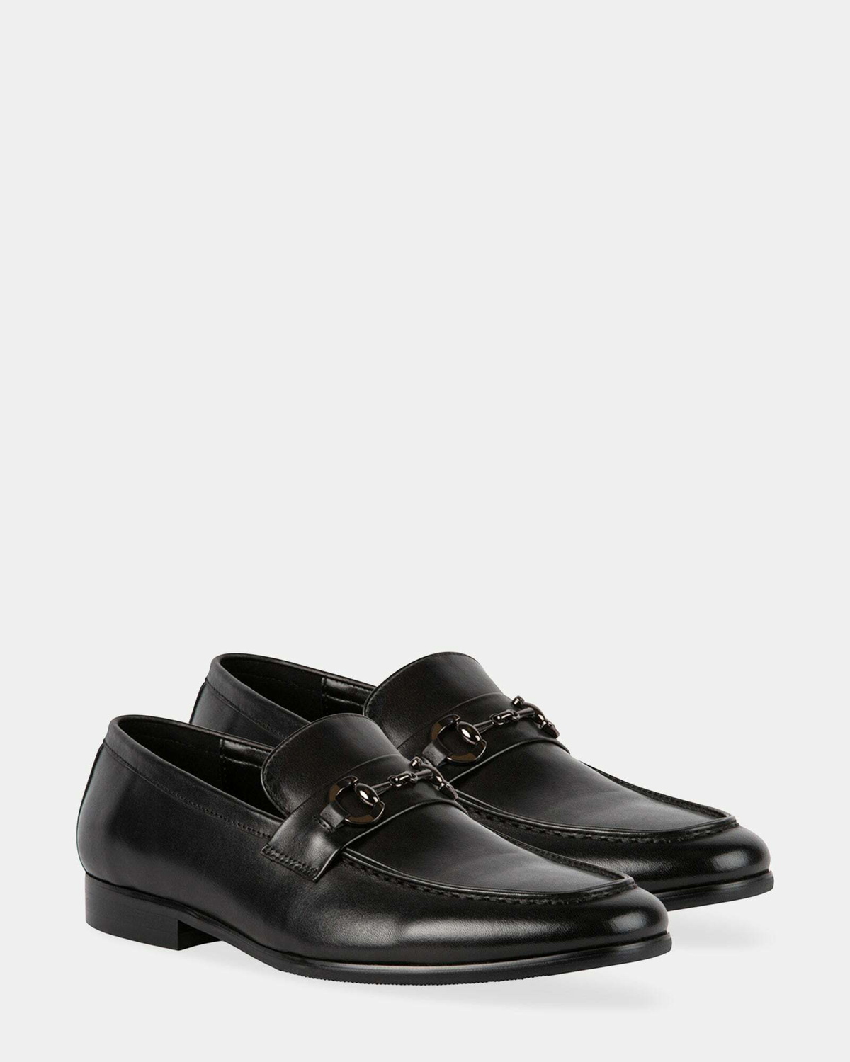 Steve Madden Ledger Loafers in Black