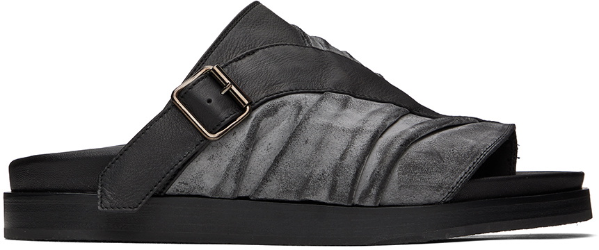 Kiko Kostadinov Black & Gray Valakas Sandals Kiko Kostadinov