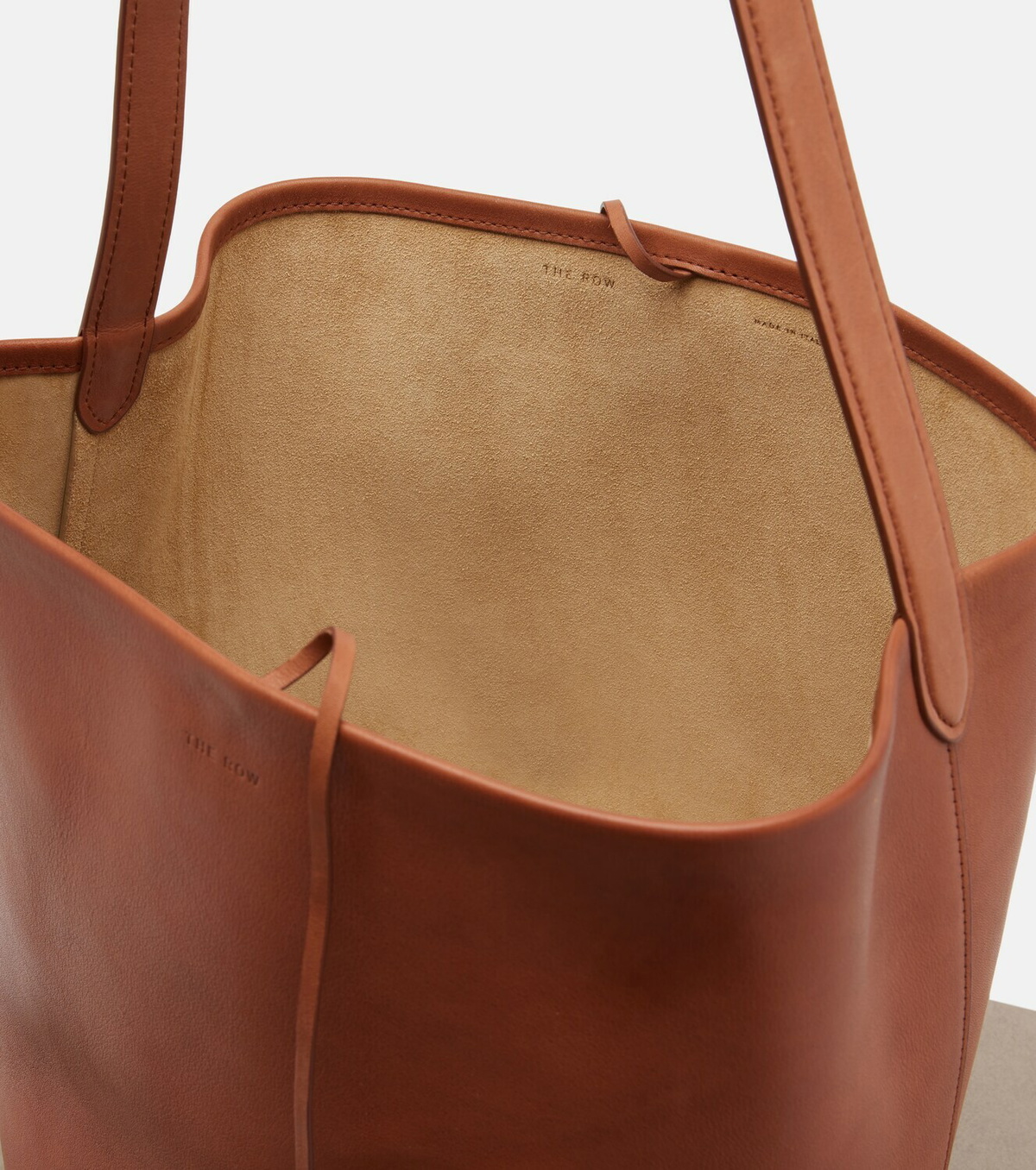 The Row N/S Park Large leather tote bag