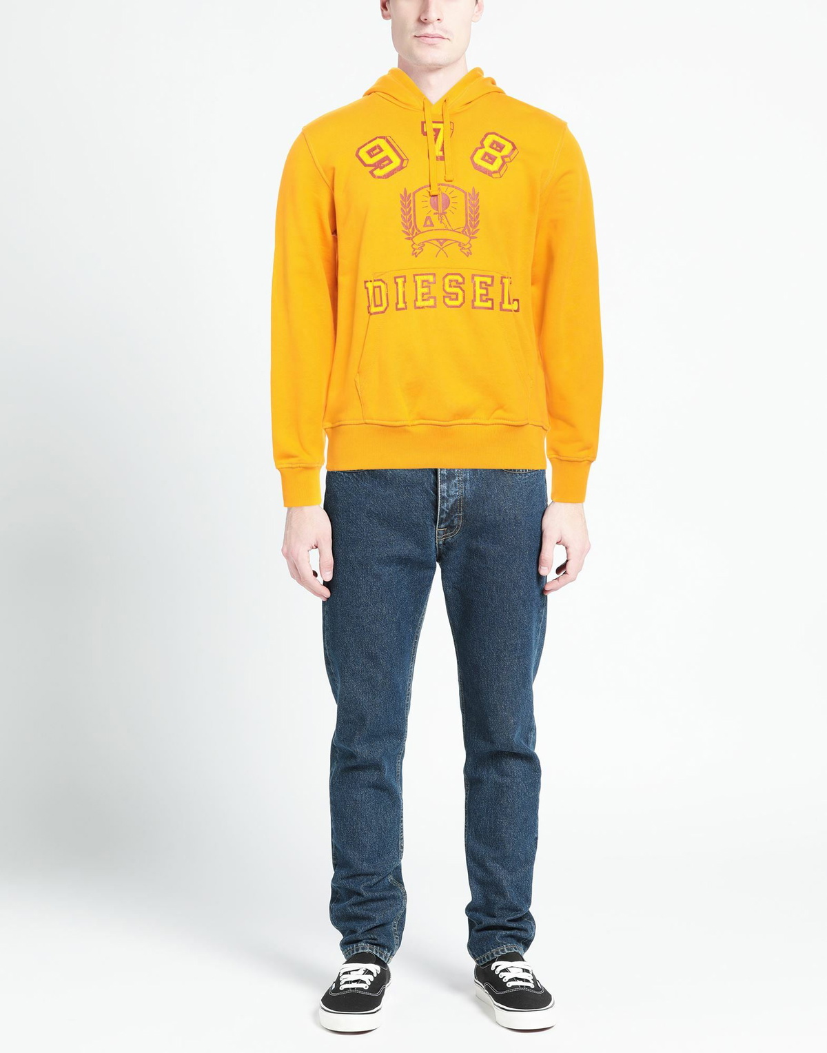 Diesel Mens Sweatshirt Marigold