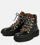 Pucci - x Fusalp printed leather ankle boots
