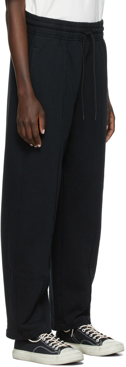 AGOLDE Black 80s Bow Leg Lounge Pants