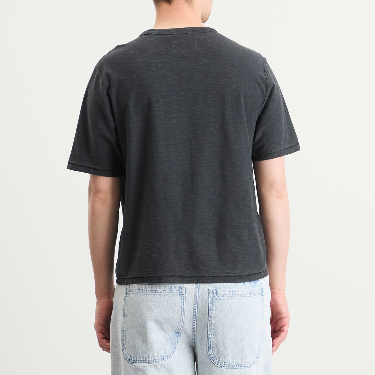 Corridor Men's Slub T-Shirt in Black