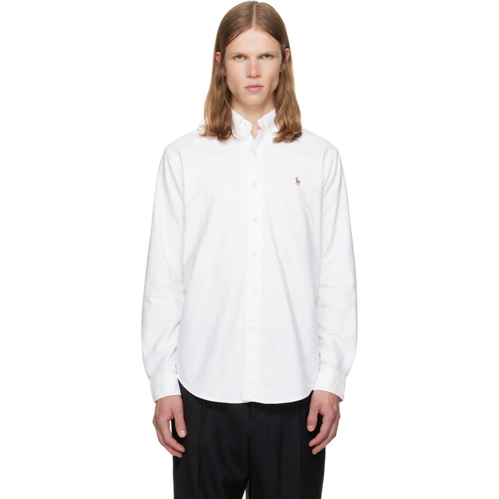 Photo: Polo Ralph Lauren White 'The Iconic Oxford' Shirt