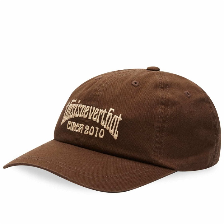 Photo: thisisneverthat Men's RS-Logo Cap in Brown