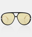 Bottega Veneta Aviator sunglasses