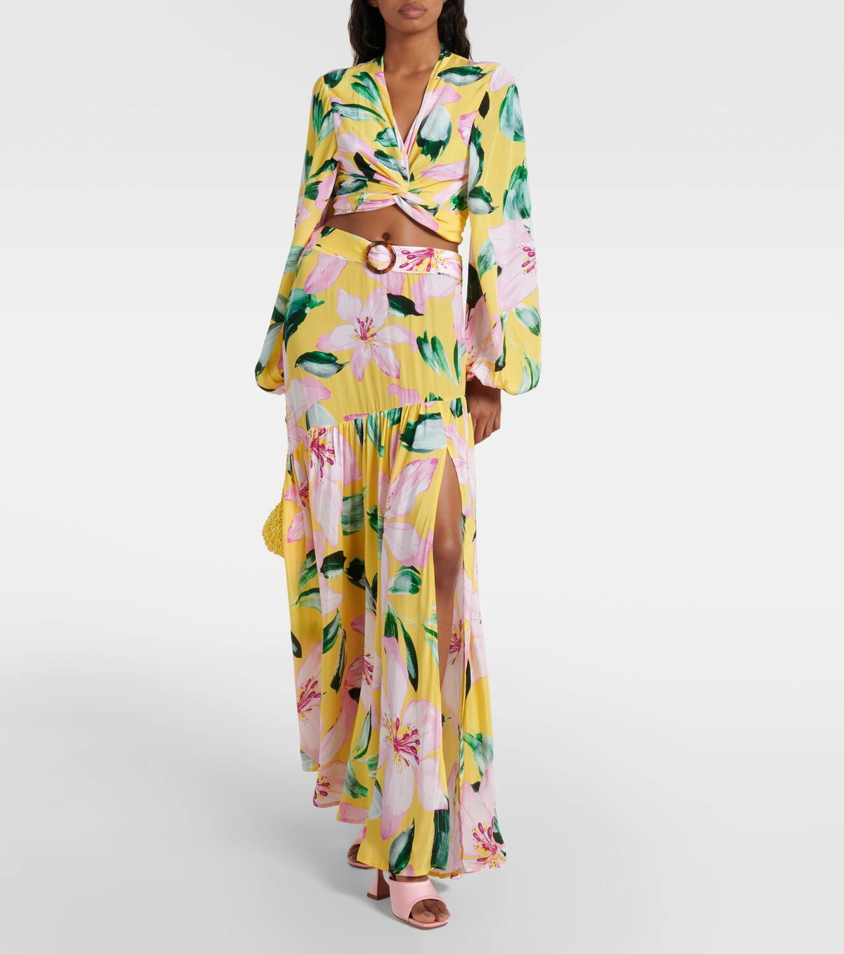 Alexandra Miro Tina floral maxi skirt