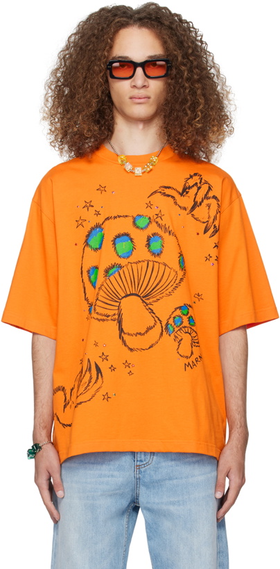 Photo: Marni SSENSE Exclusive Orange T-Shirt
