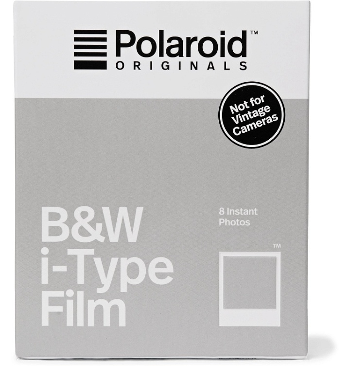Photo: Polaroid Originals - i-Type Black & White Instant Film - White