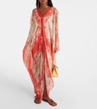 Etro Paisley silk kaftan