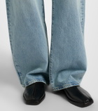 Frame Bow barrel-leg jeans