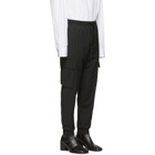 Juun.J Black Striped Cargo Pants