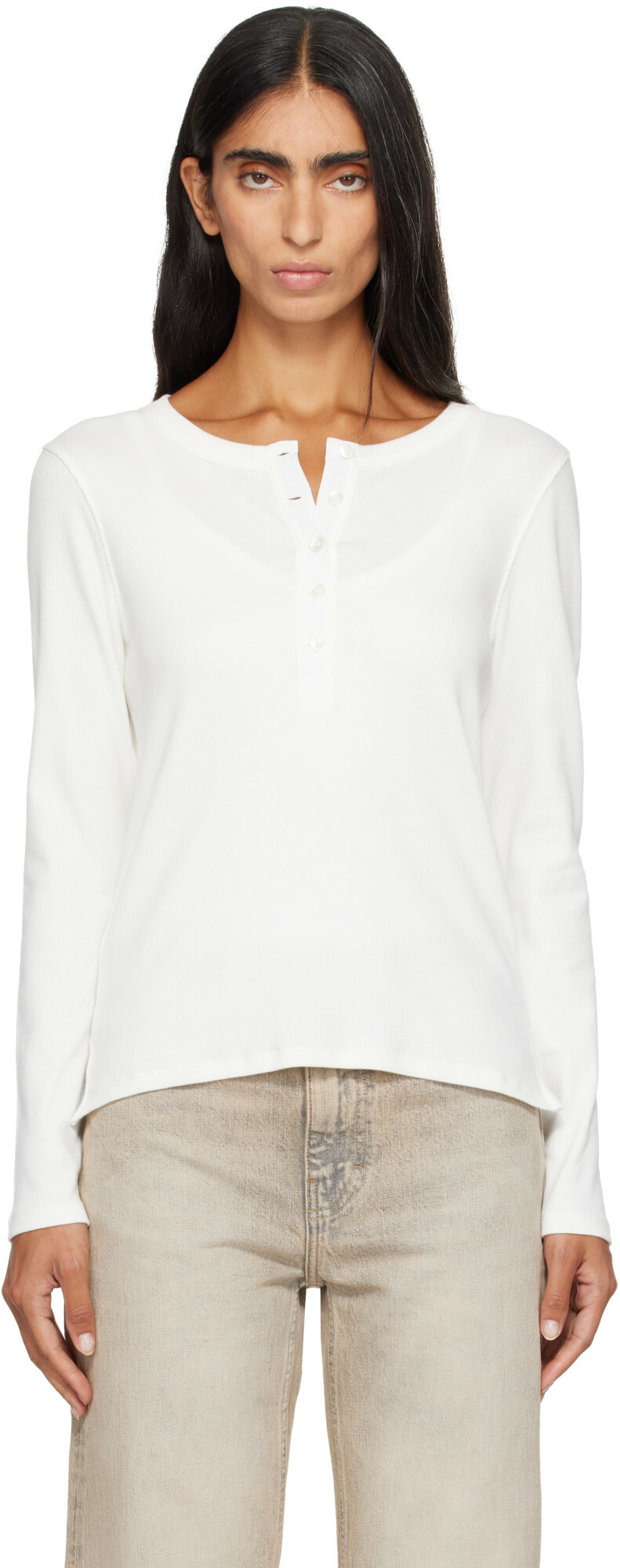 JEANERICA Off-White Louise Henley