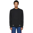 Diesel Black S-Round-Zip Sweatshirt