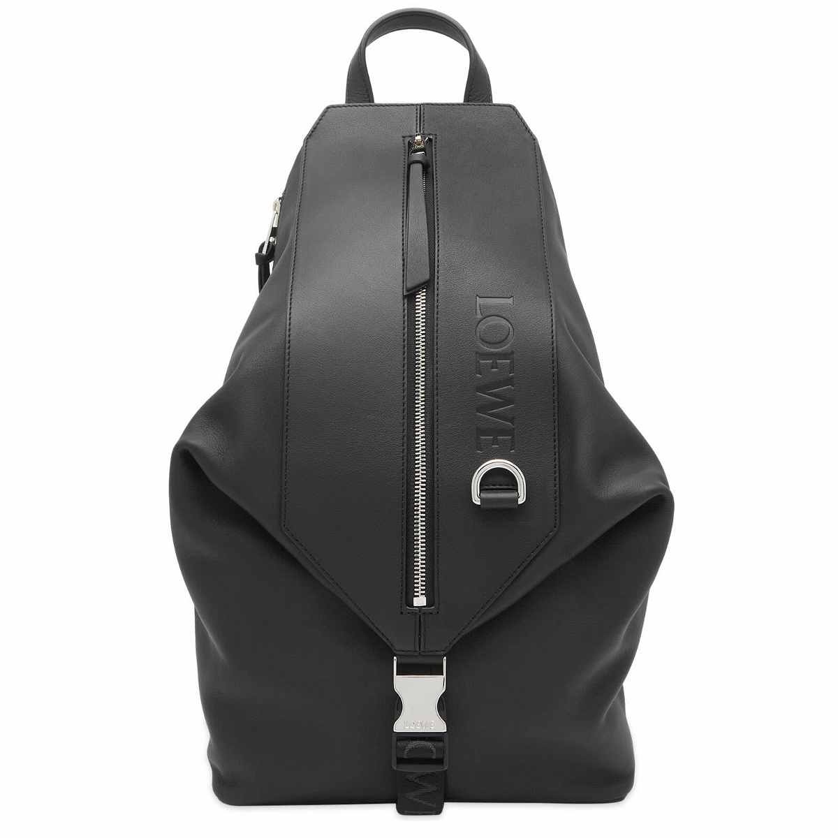 Photo: Loewe Men's Convertible Small Backpack in Black