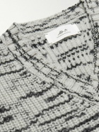 Mr P. - Space-Dyed Wool Sweater Vest - Gray