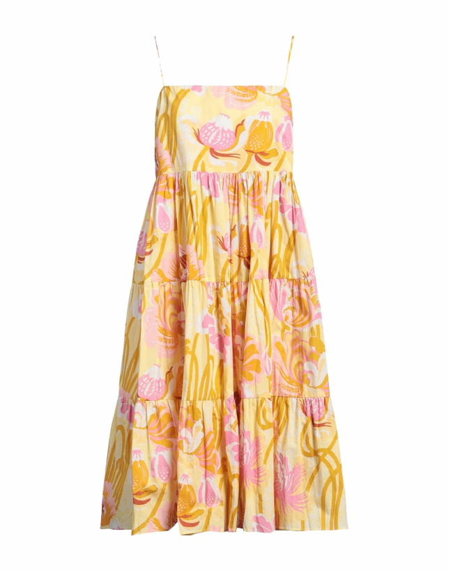 Photo: Emporio Sirenuse Womens Midi dress in Yellow