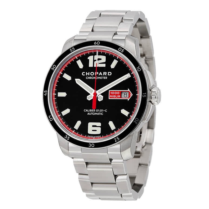 Photo: Chopard Mille Miglia GTS Automatic Black Dial Mens Watch 158565-3001