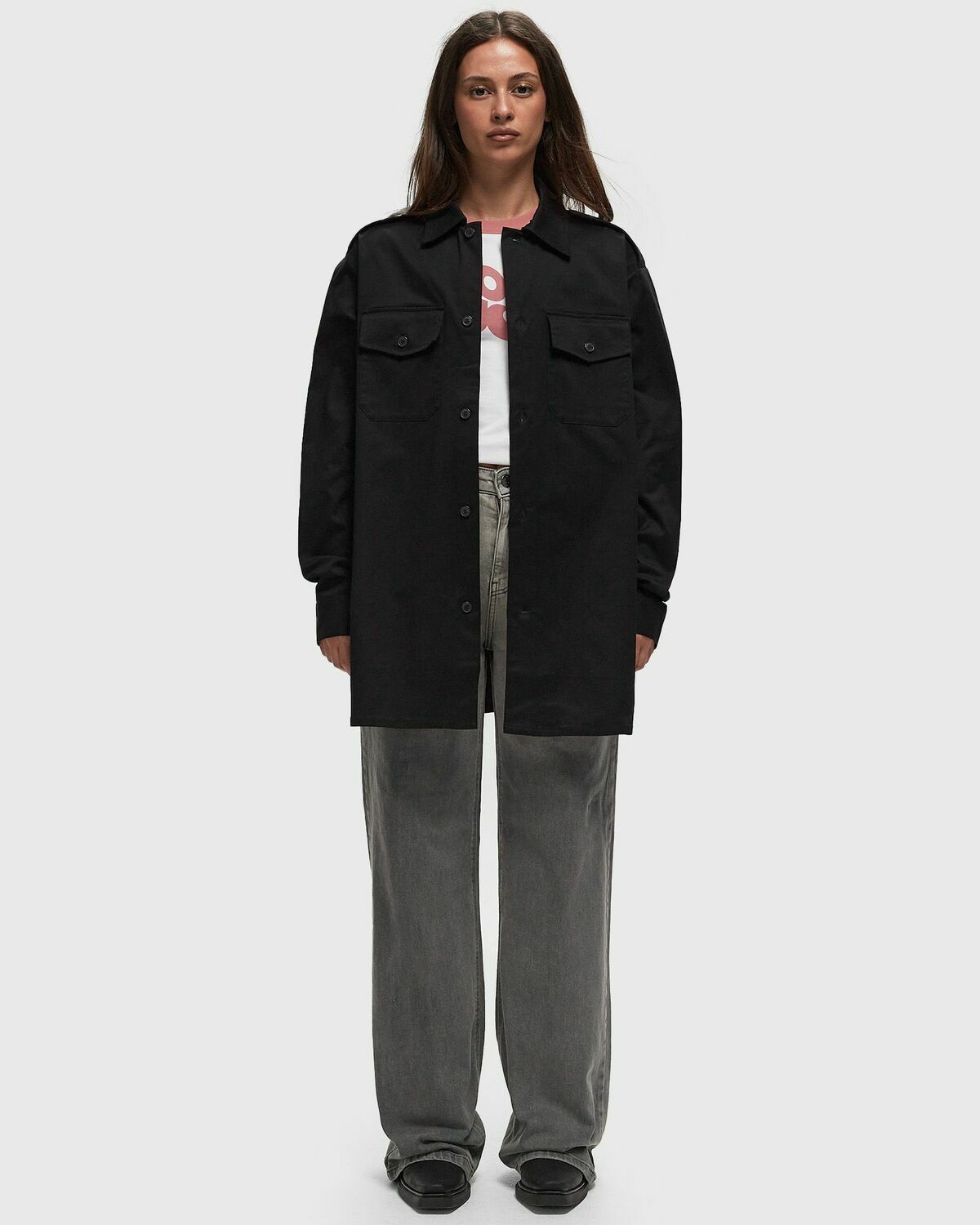 Gestuz Zorellygz Hw Wide Pants Grey Jeans
