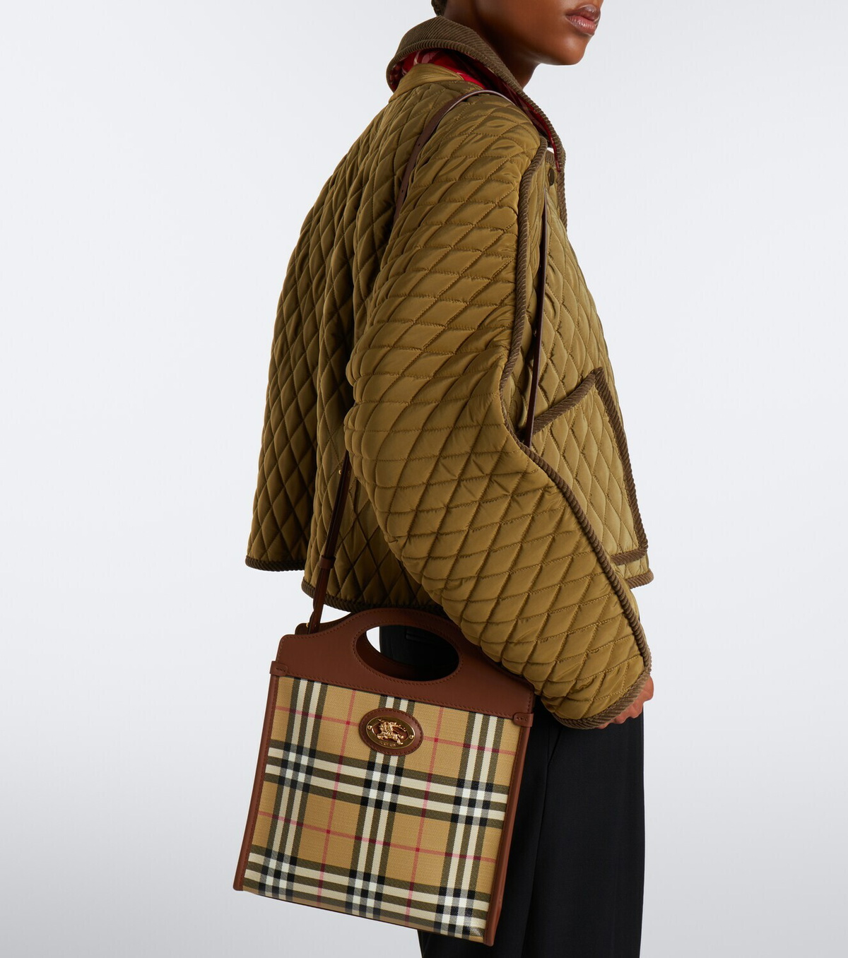 Burberry Burberry Check Medium top-handle bag