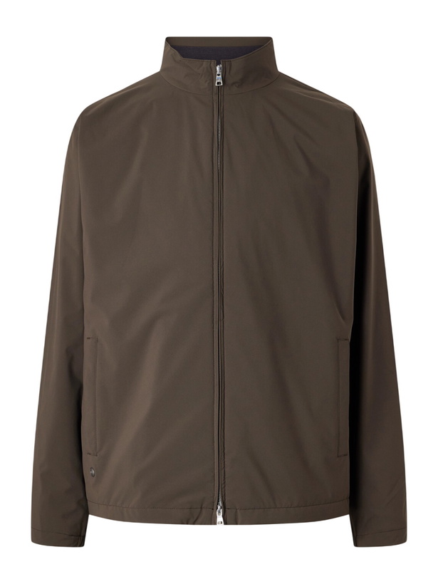 Photo: Peter Millar - Ryder Recycled-Shell Jacket - Brown