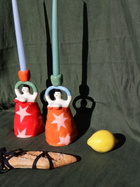 LAETITIA ROUGET X Browns Porcelain Candle Holders (Set Of Two)