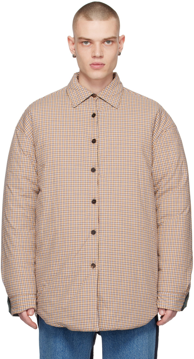 CALVINLUO Multicolor Padded Reversible Shirt