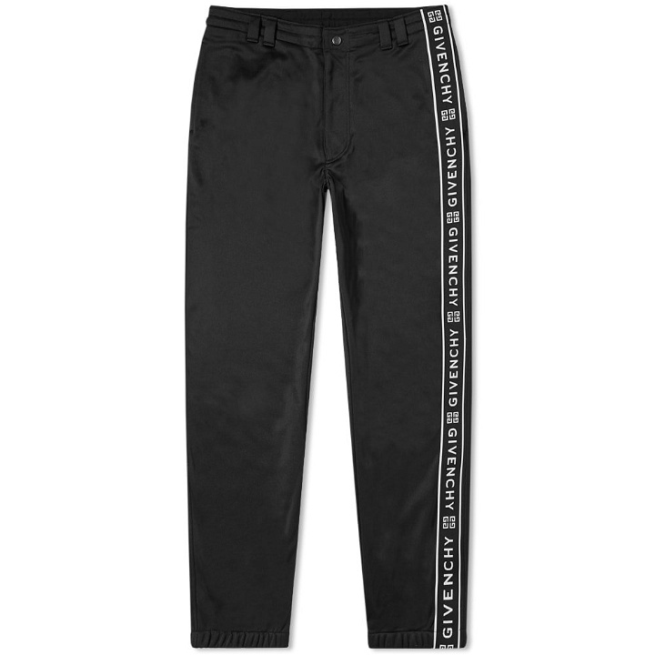 Photo: Givenchy Popper Detail Taped Track Pant