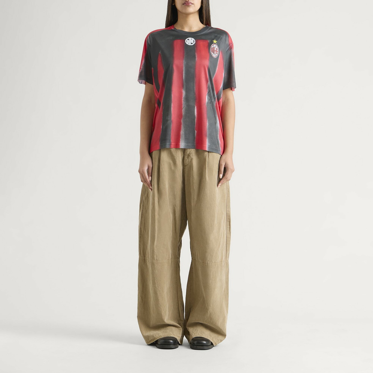 Navinder Nangla Milanoh Jersey in Black/Red/White