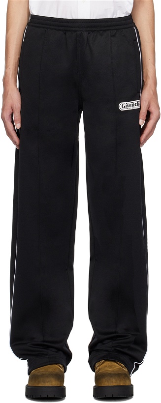 Photo: Givenchy Black Printed Track Pants