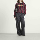 Martine Rose Women's Logo Polo in Red/Black
