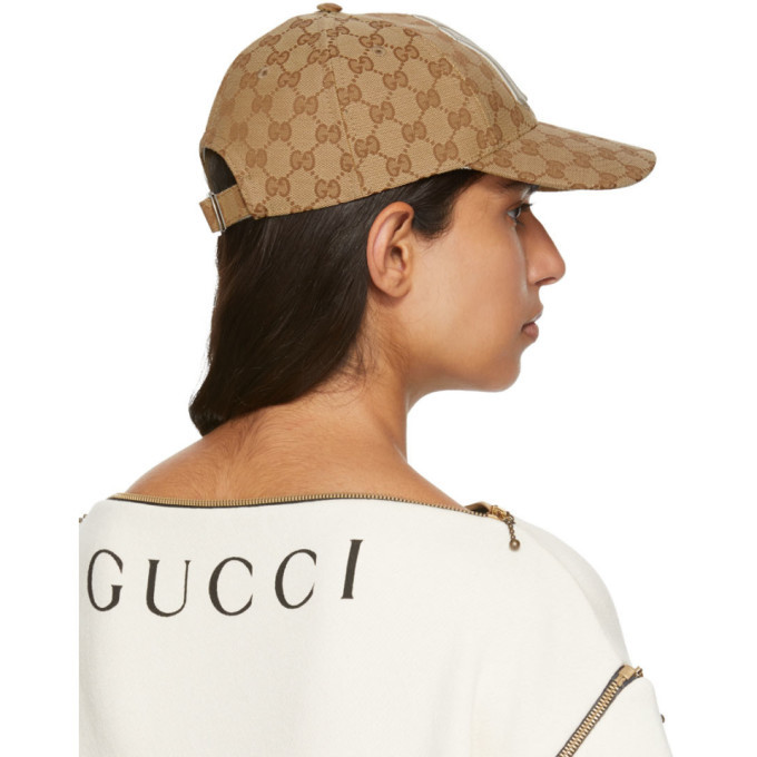 Gucci store hat tan