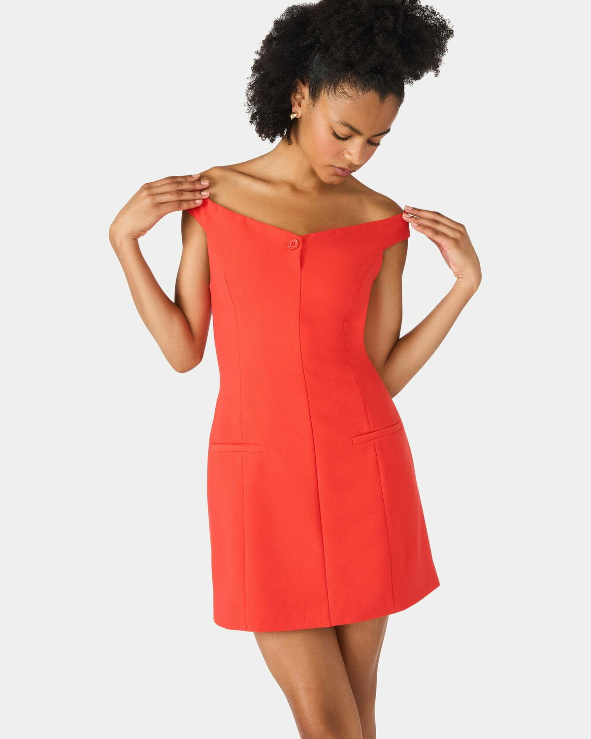 Steve Madden Yana Dress in Red