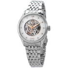 Oris Artelier Automatic Diamond Silver Skeleto Ladies Watch 01 560 7724 4031-07 8 17 79