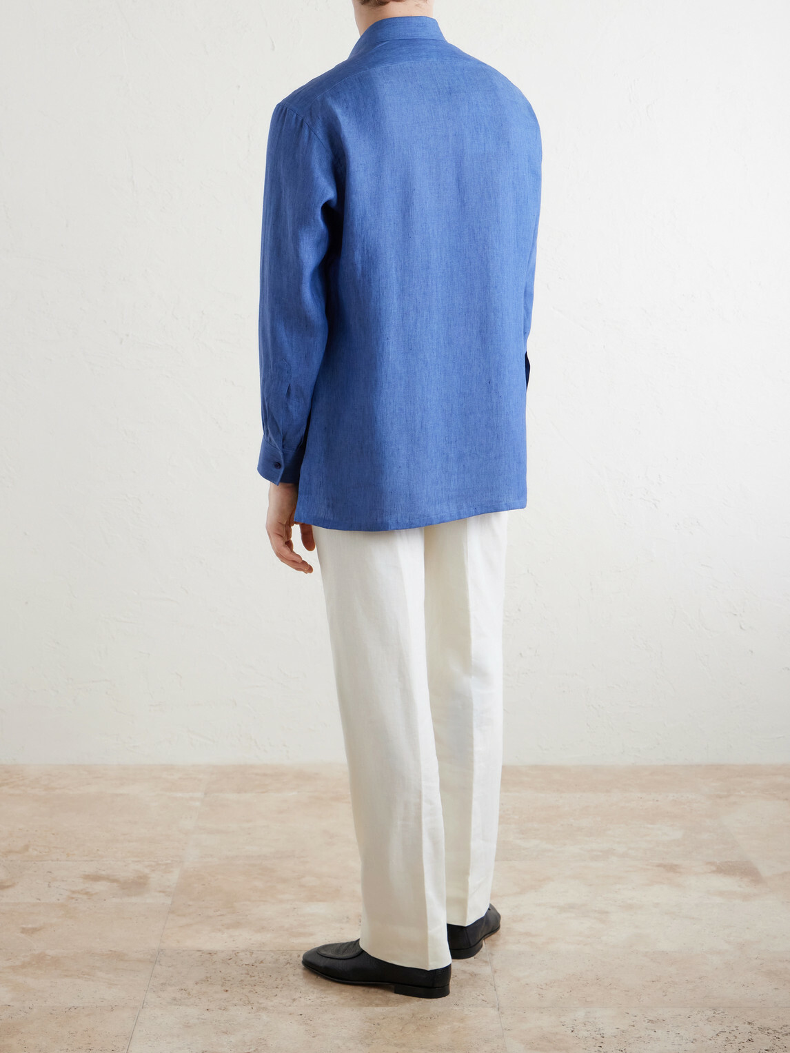 Charvet - Linen Shirt - Blue