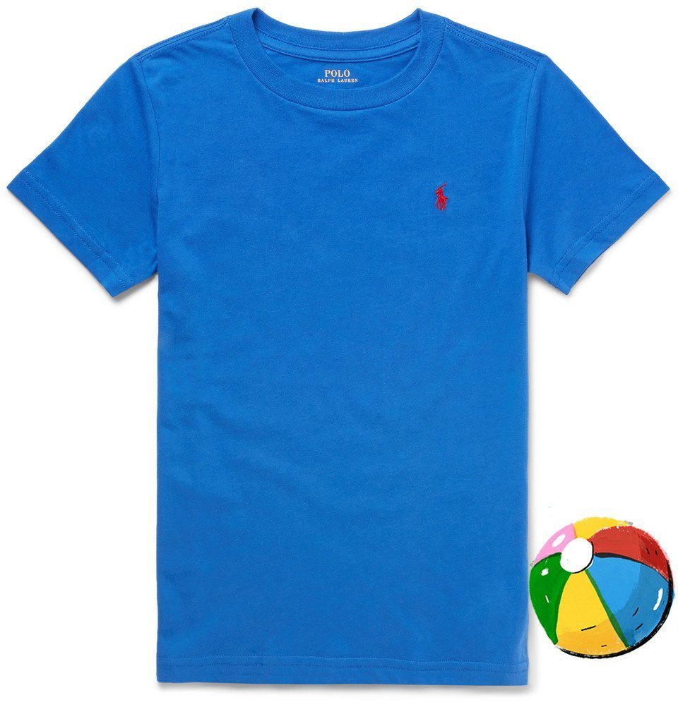 Polo Ralph Lauren Boys Ages 2 - 6 Cotton-Jersey T-Shirt Men - Royal blue Lauren