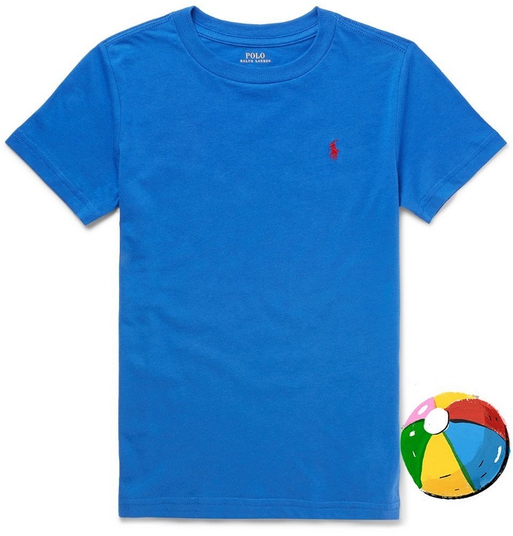 Photo: Polo Ralph Lauren - Boys Ages 2 - 6 Cotton-Jersey T-Shirt - Men - Royal blue
