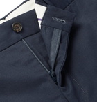 Ralph Lauren Purple Label - Knightsbridge Stretch-Cotton Shorts - Navy